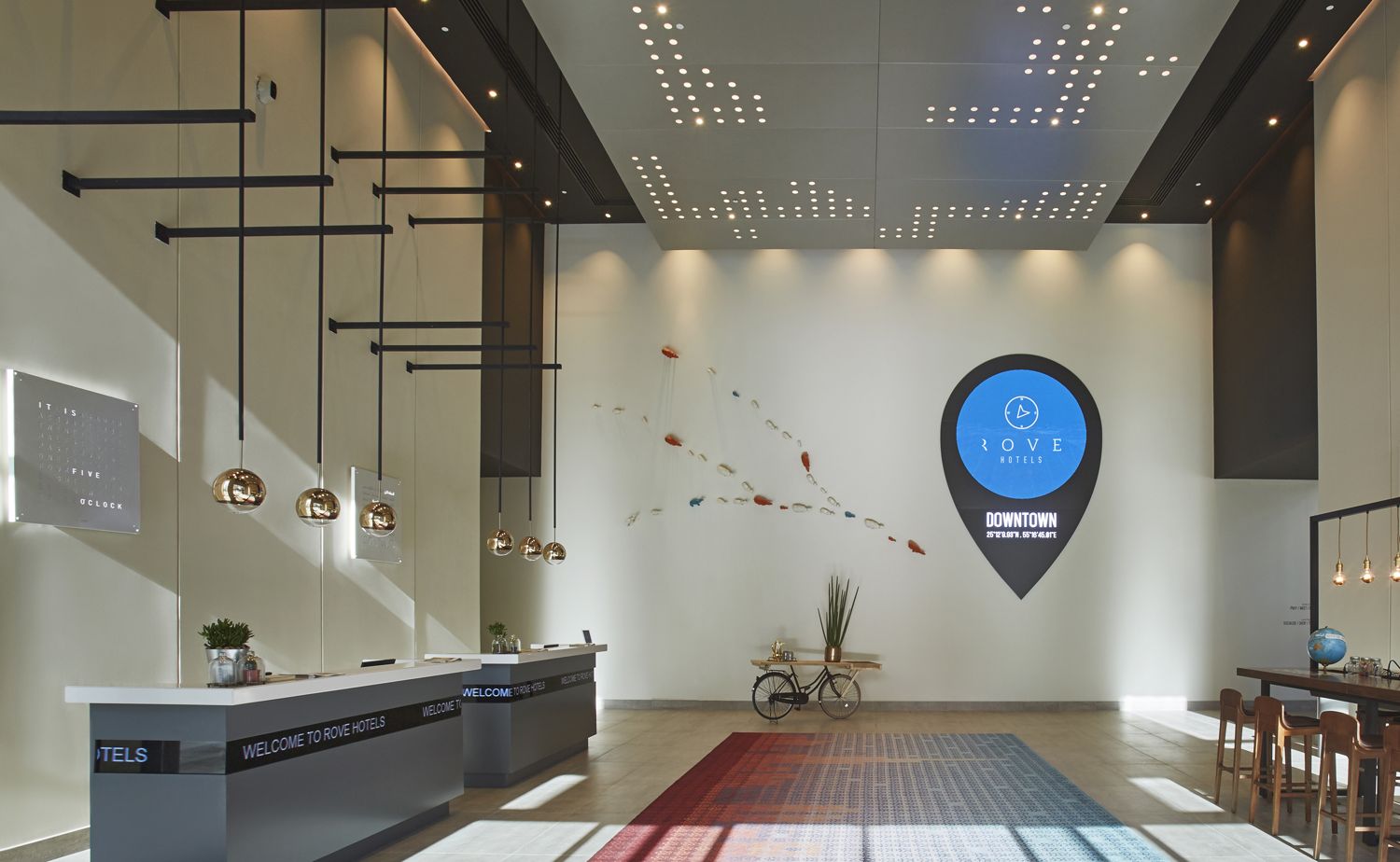 Rove Hotel Lobby