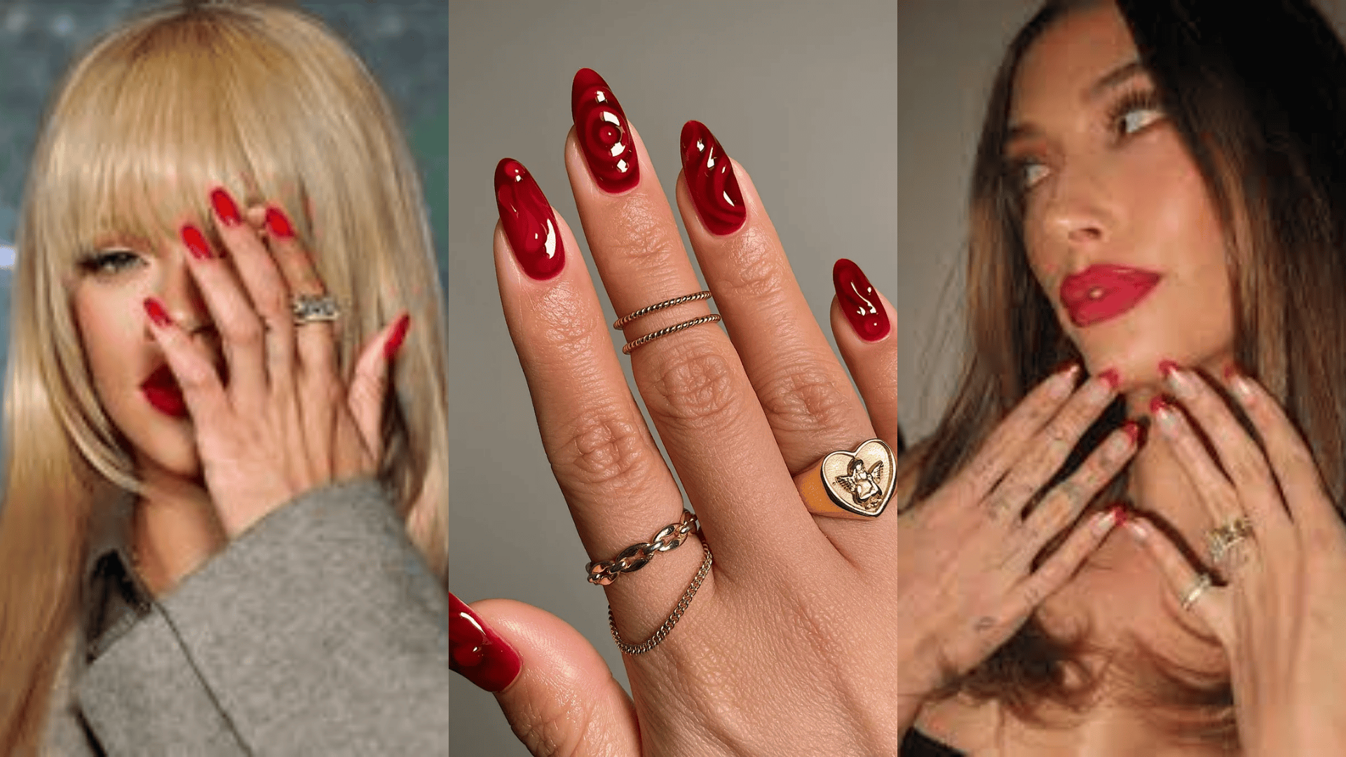 red nail ideas