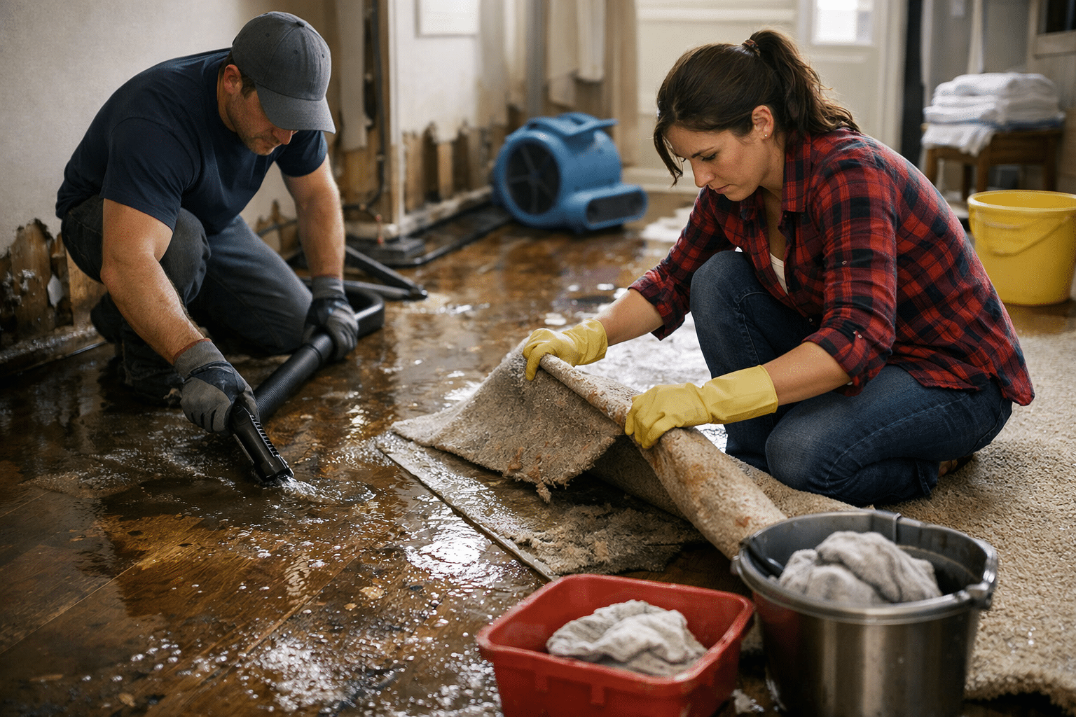 Water Damage Clean Up: What to Do in the First 24 Hours